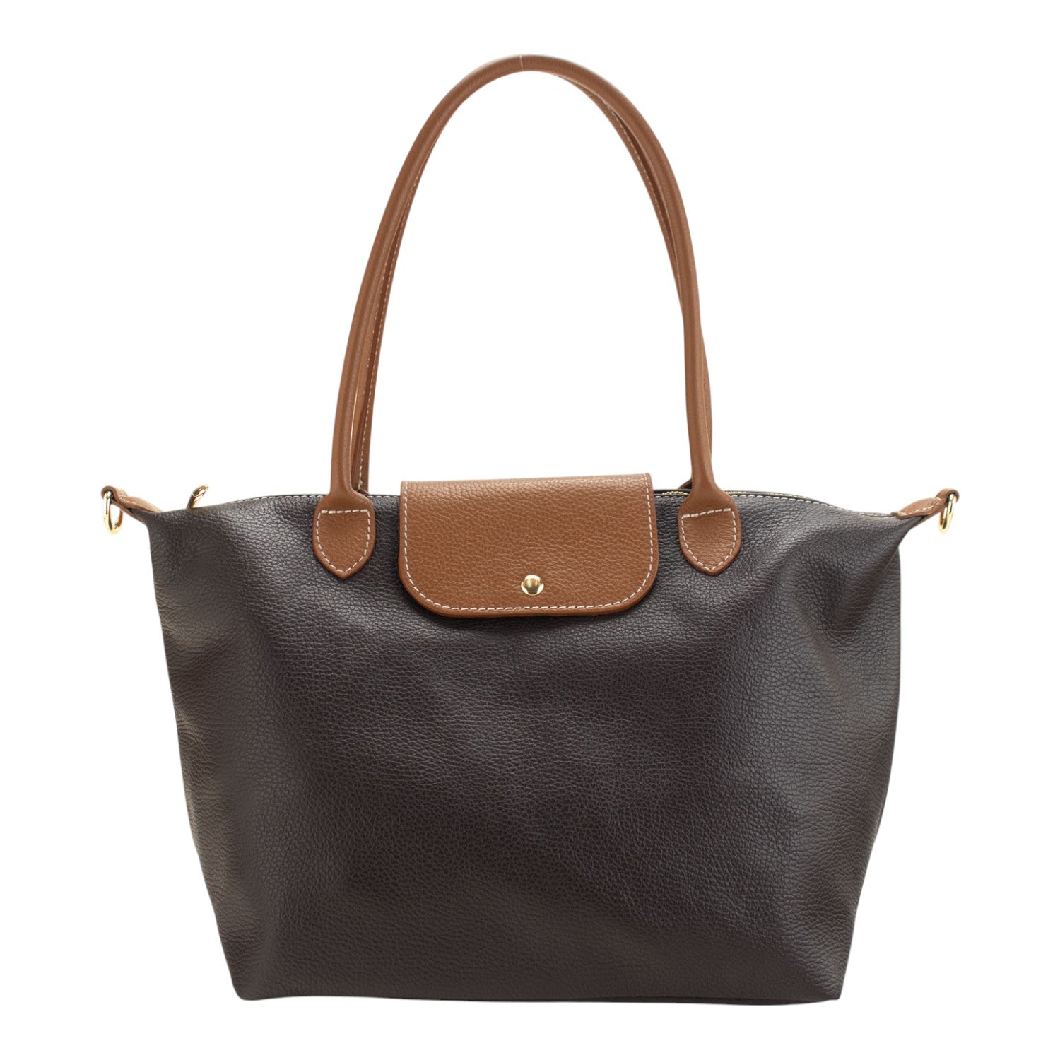 Bolso de Piel Pregato Allure Chocolate