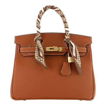 Bolso de mano Pregato Verona Gold Camel