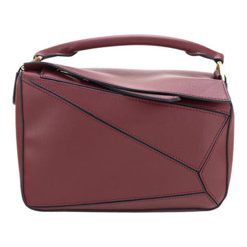 Bolso de Piel Pregato Modena Burdeos