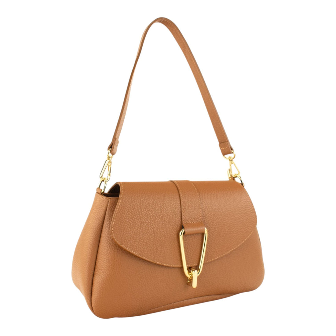 Bolso en Piel Pregato Arezzo Camel