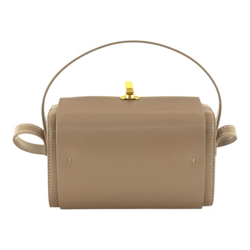Bolso en piel Pregato Bianca Taupe