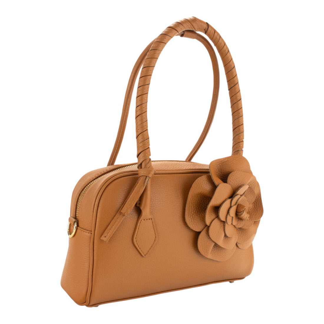 Bolso en Piel Pregato Fiora Cuero