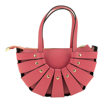 Bolso en Piel Pregato Riviera Fresa