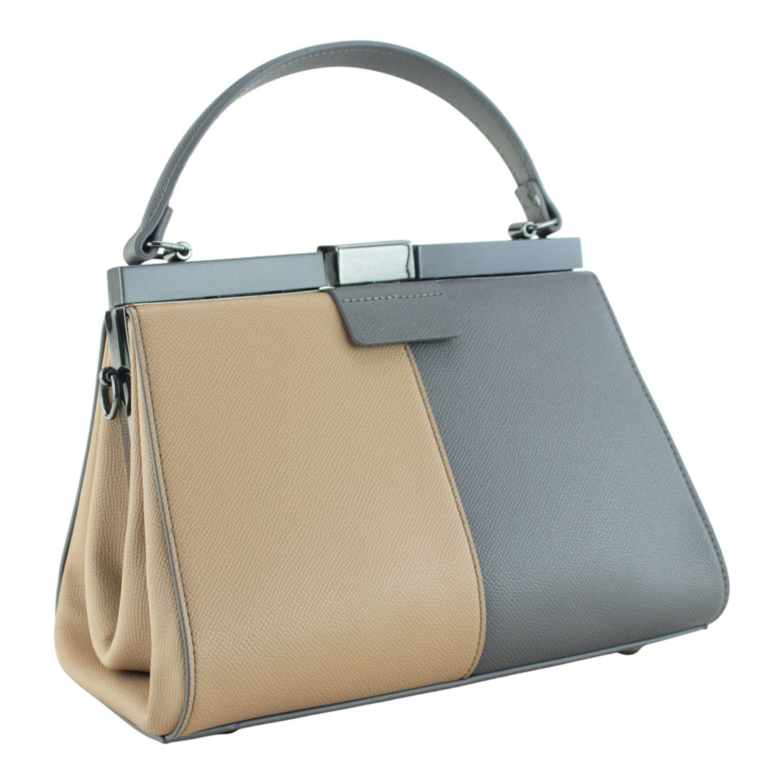 Bolso de mano Alchiara Milano Gris