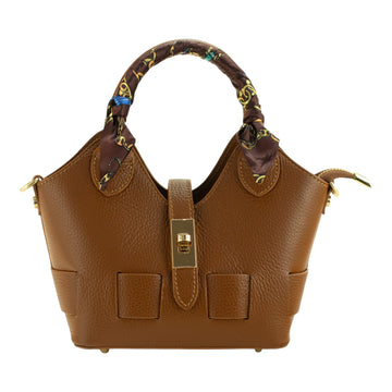 Bolso en Piel Pregato Piccolo tape Cuero
