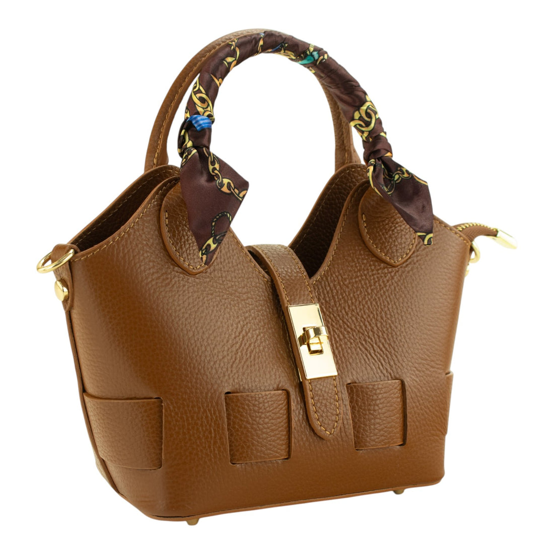 Bolso en Piel Pregato Piccolo tape Cuero
