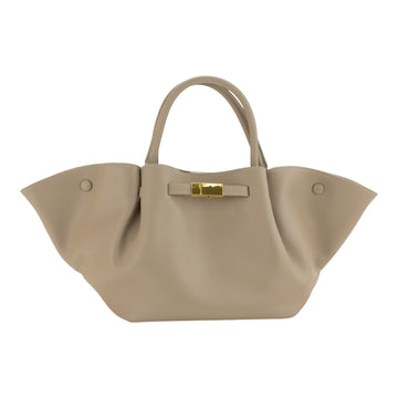 Bolso en Piel Pregato Libera Taupe