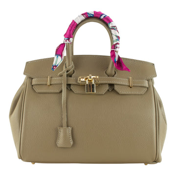 Bolso de mano Pregato Verona Taupe