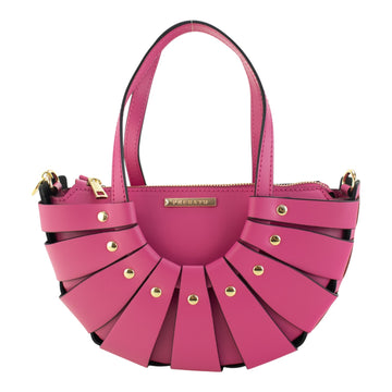 Bolso en Piel Pregato Riviera Rosa