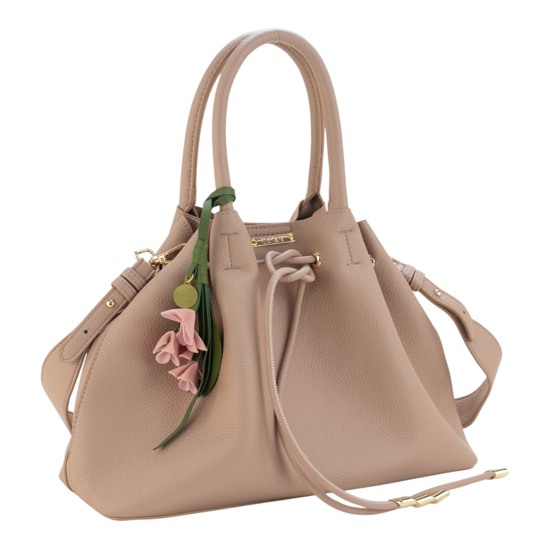 Bolso Bombonera Alchiara Camelia Rosa