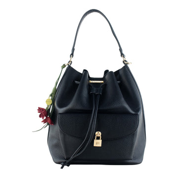 Bolso bombonera Alchiara Dhalia Negro