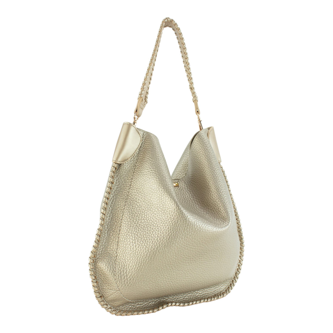Bolso hobo Alchiara Camelia Champagne