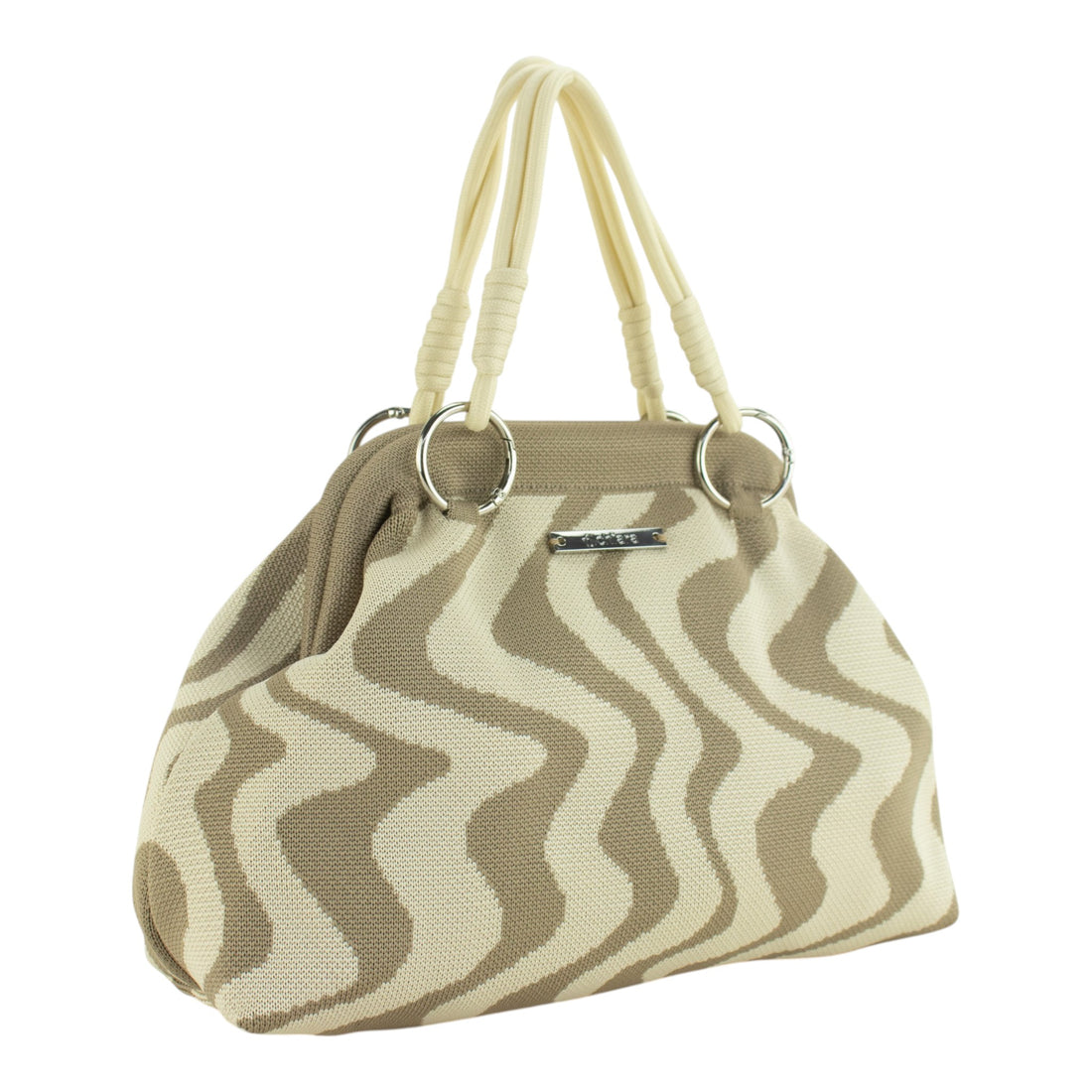 Bolso de mano Alchiara Zaira Taupe