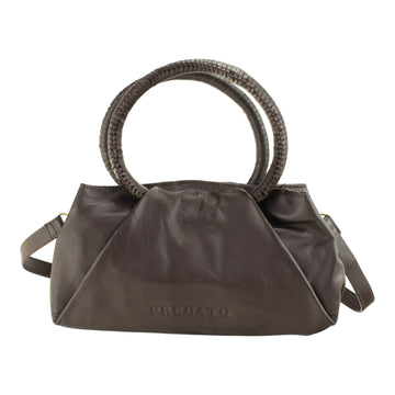 Bolso de mano Pregato Nerina Chocolate
