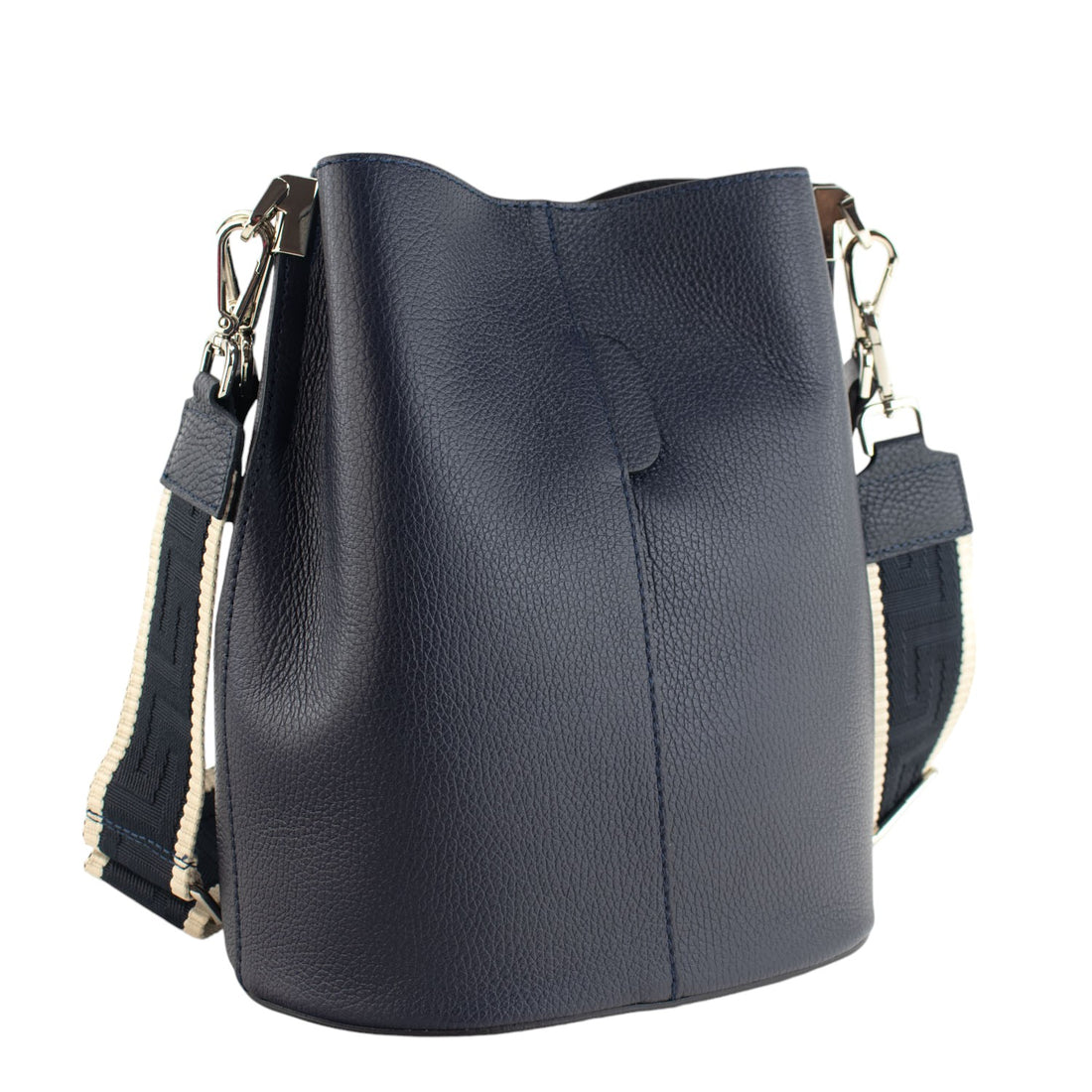 Pregato Secchio Leather Shoulder Bag