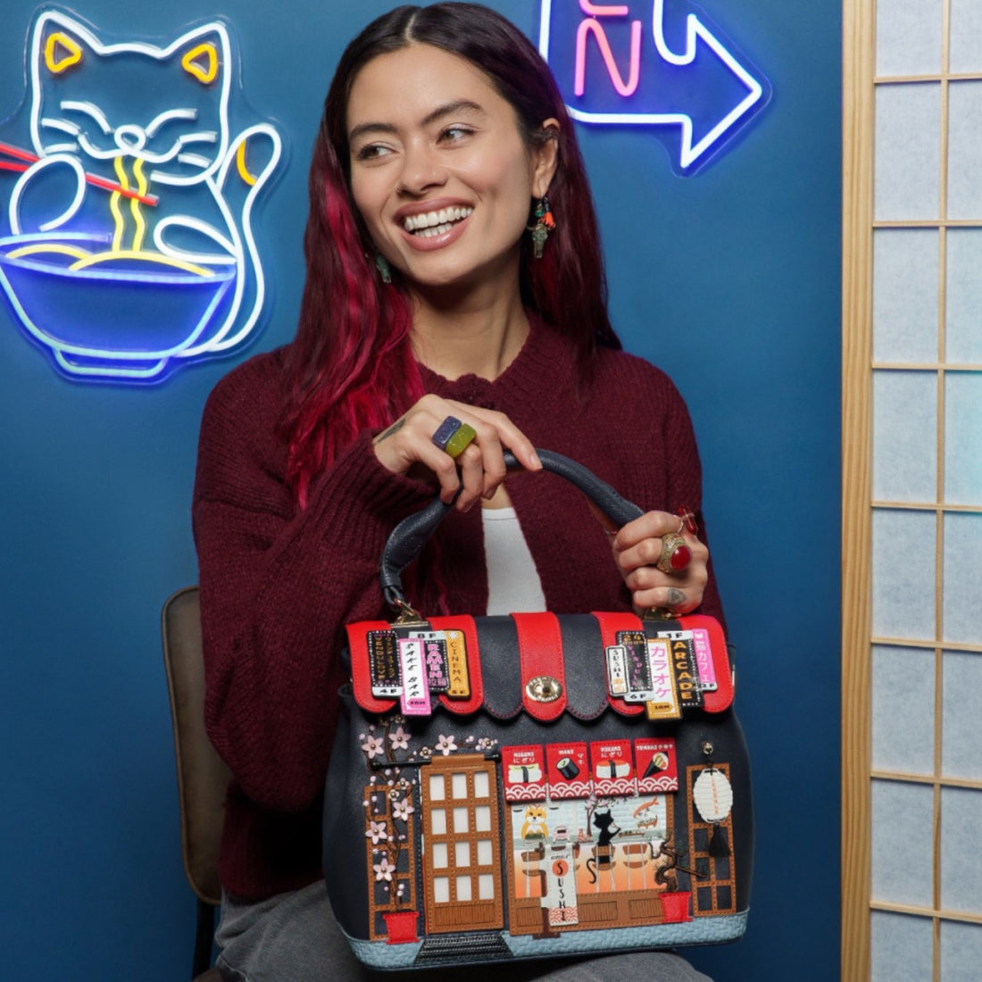 Bolso Grace Bag Vendula Sushi Blue edition