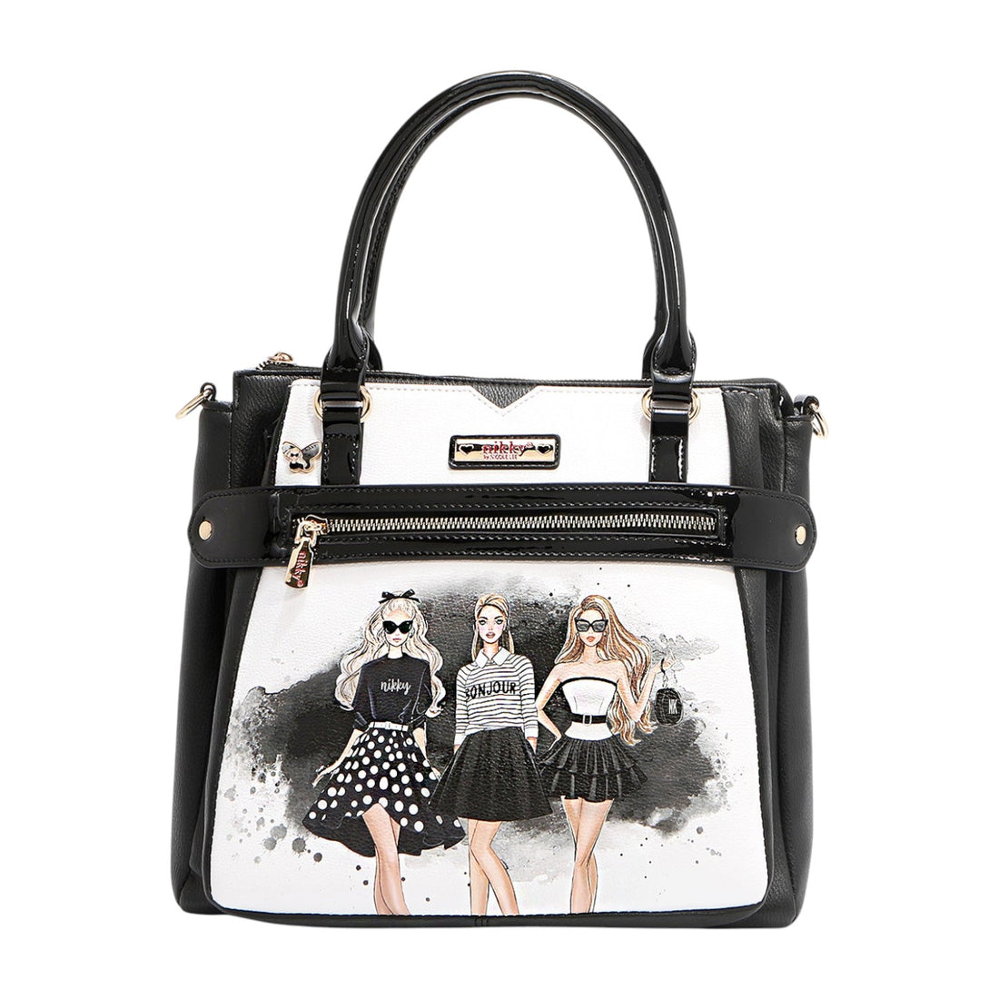 Bolso de mano tote Nikky Trio