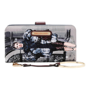 Billetero grande Nicole Lee Moda SnowFlake