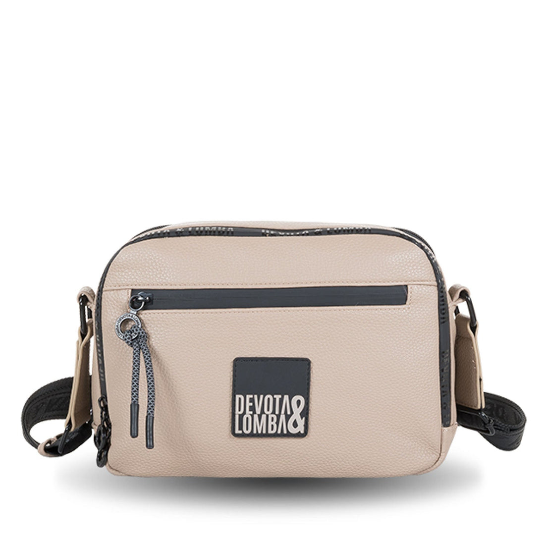 Bandolera compact Devota & Lomba Complex Taupe - KimondoShop