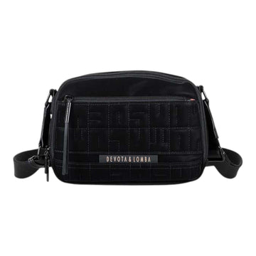Bandolera compacta Devota & Lomba Master Negro - KimondoShop