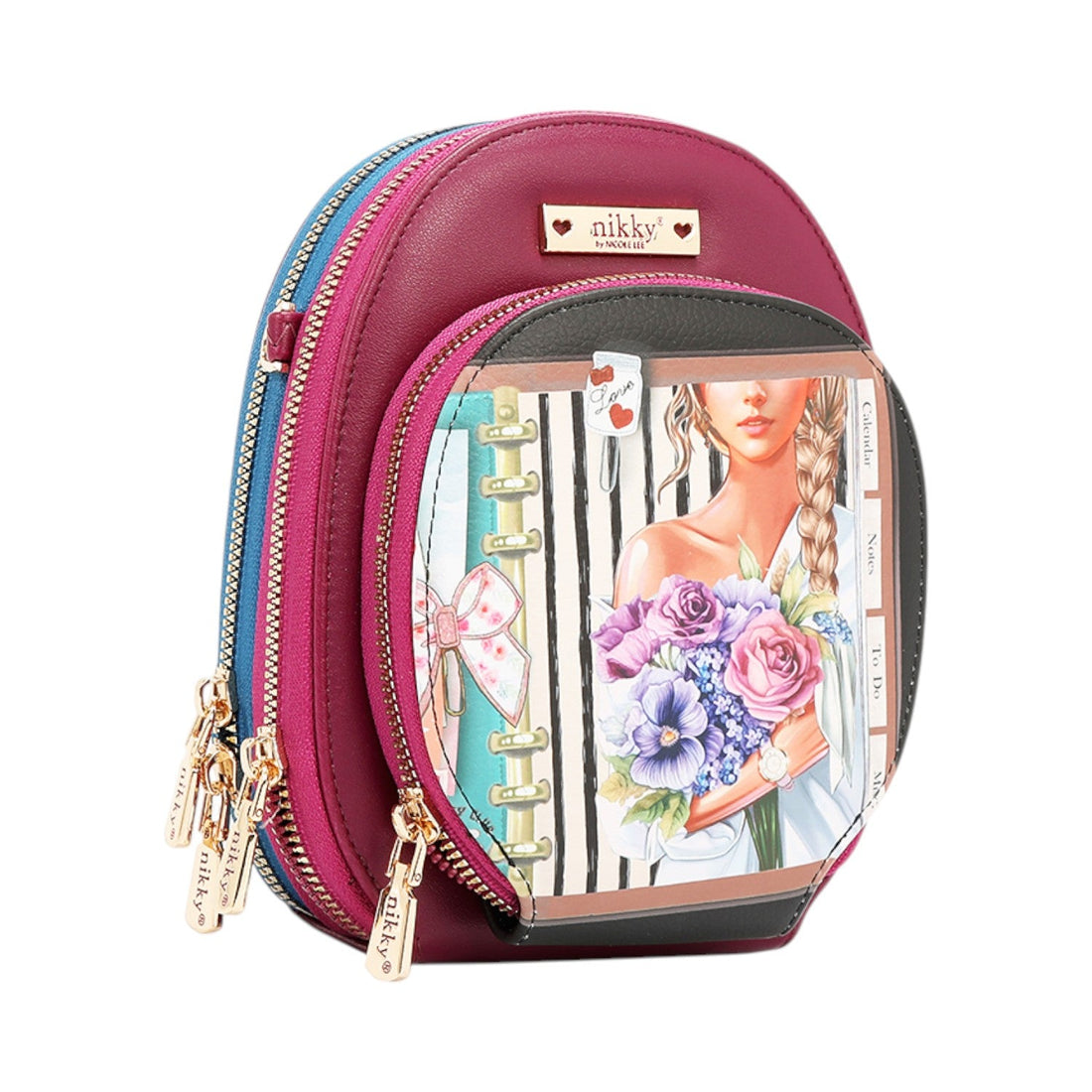 Bandolera micro ovalada Nikky Nostalgia - KimondoShop