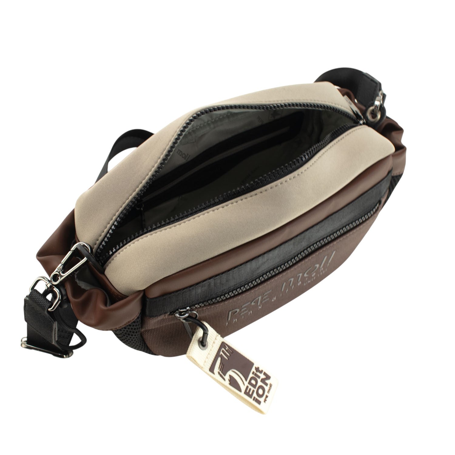 Bandolera Pepe Moll Sarah Marrón - KimondoShop