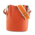 Bandolera Piel Pregato Secchio Naranja - KimondoShop