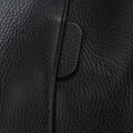 Bandolera Piel Pregato Secchio Negro cinta lisa - KimondoShop
