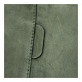 Bandolera Piel Pregato Secchio Peach Verde - KimondoShop