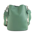 Bandolera Piel Pregato Secchio Verde - KimondoShop