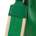Bandolera Piel Pregato Secchio Verde Pasto - KimondoShop