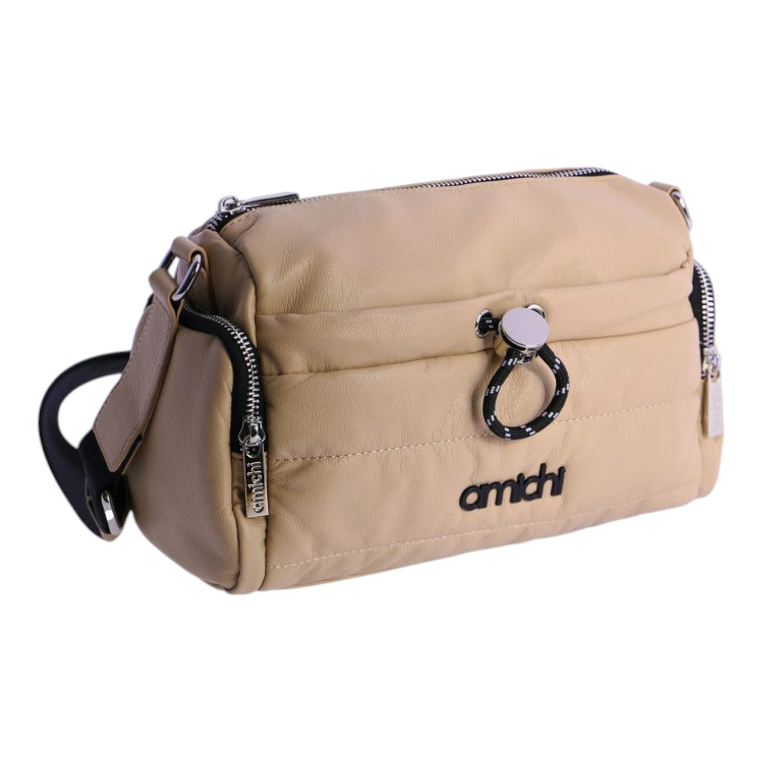 Bandolera soft Amichi Drift Beige - KimondoShop