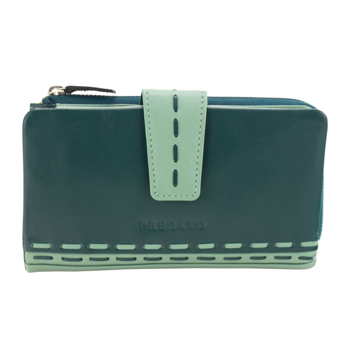 Billetero de piel Premium Pregato Intreccio Intenso - KimondoShop