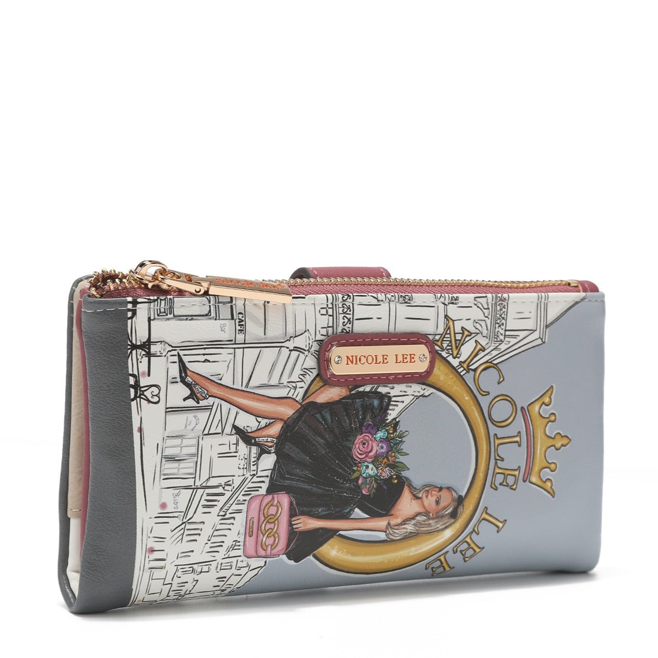 Billetero largo touch Nicole Lee Dreaming The City - KimondoShop