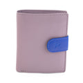 Billetero Piel Basics JL Piel mujer Malva - KimondoShop