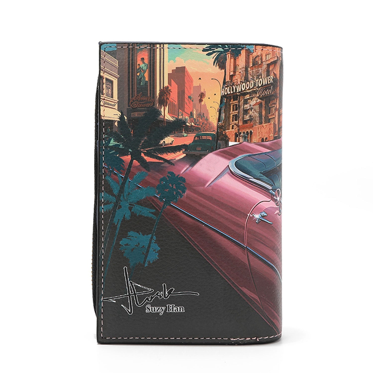 Billetero plegable con cremallera Nicole Lee Hollywood Drive - KimondoShop