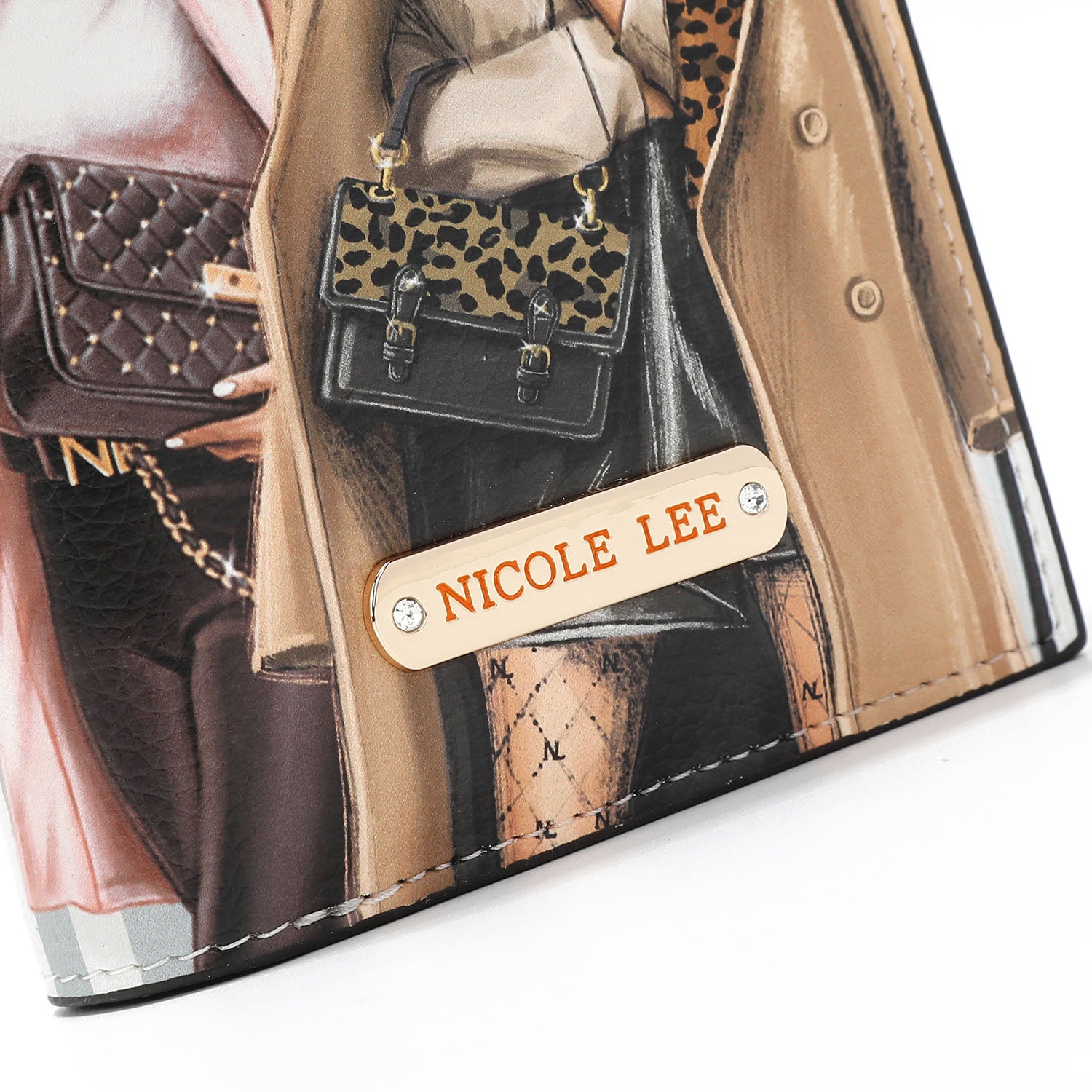 Billetero plegable con cremallera Nicole Lee Ladies Night - KimondoShop