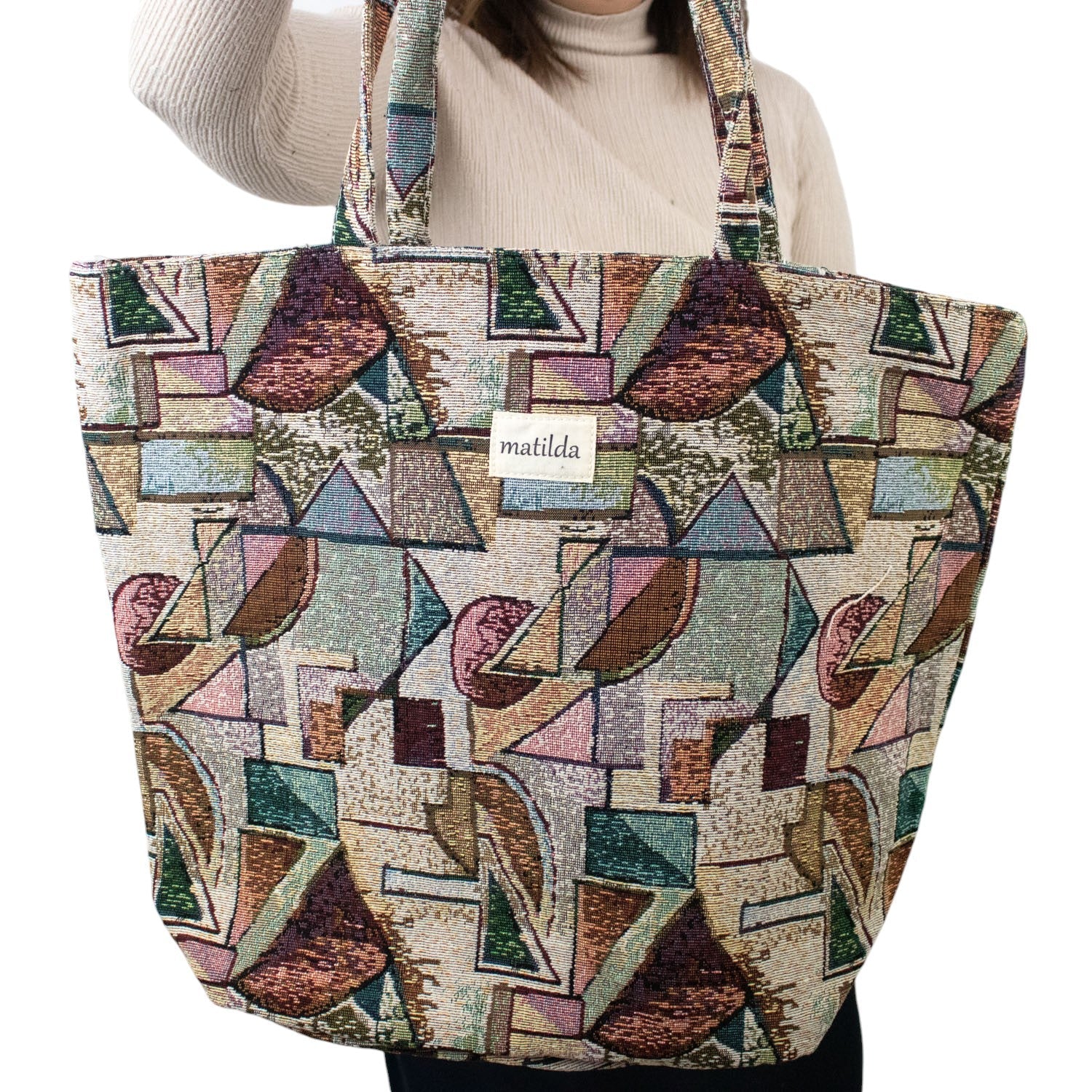 Bolsa totebag La Matilda Abstracto - KimondoShop