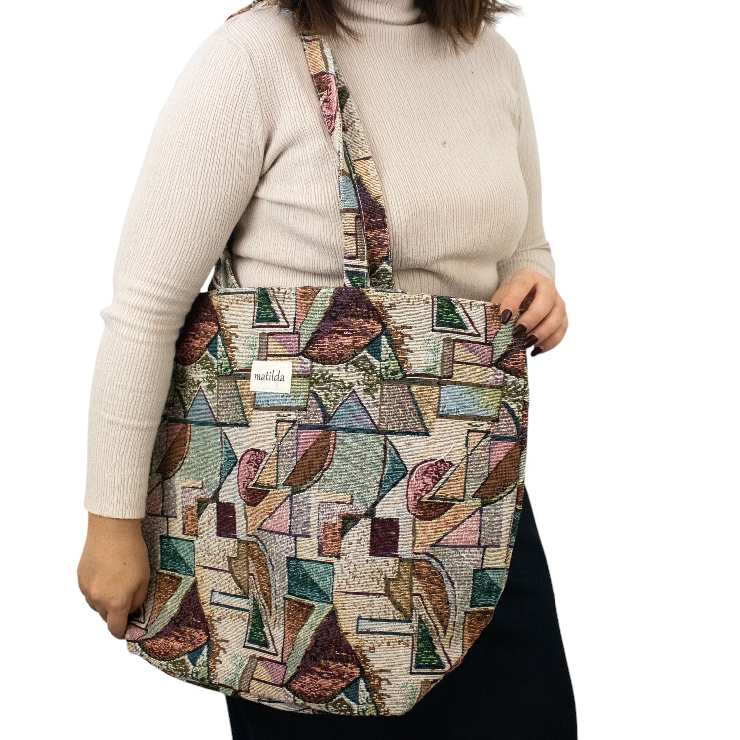 Bolsa totebag La Matilda Abstracto - KimondoShop