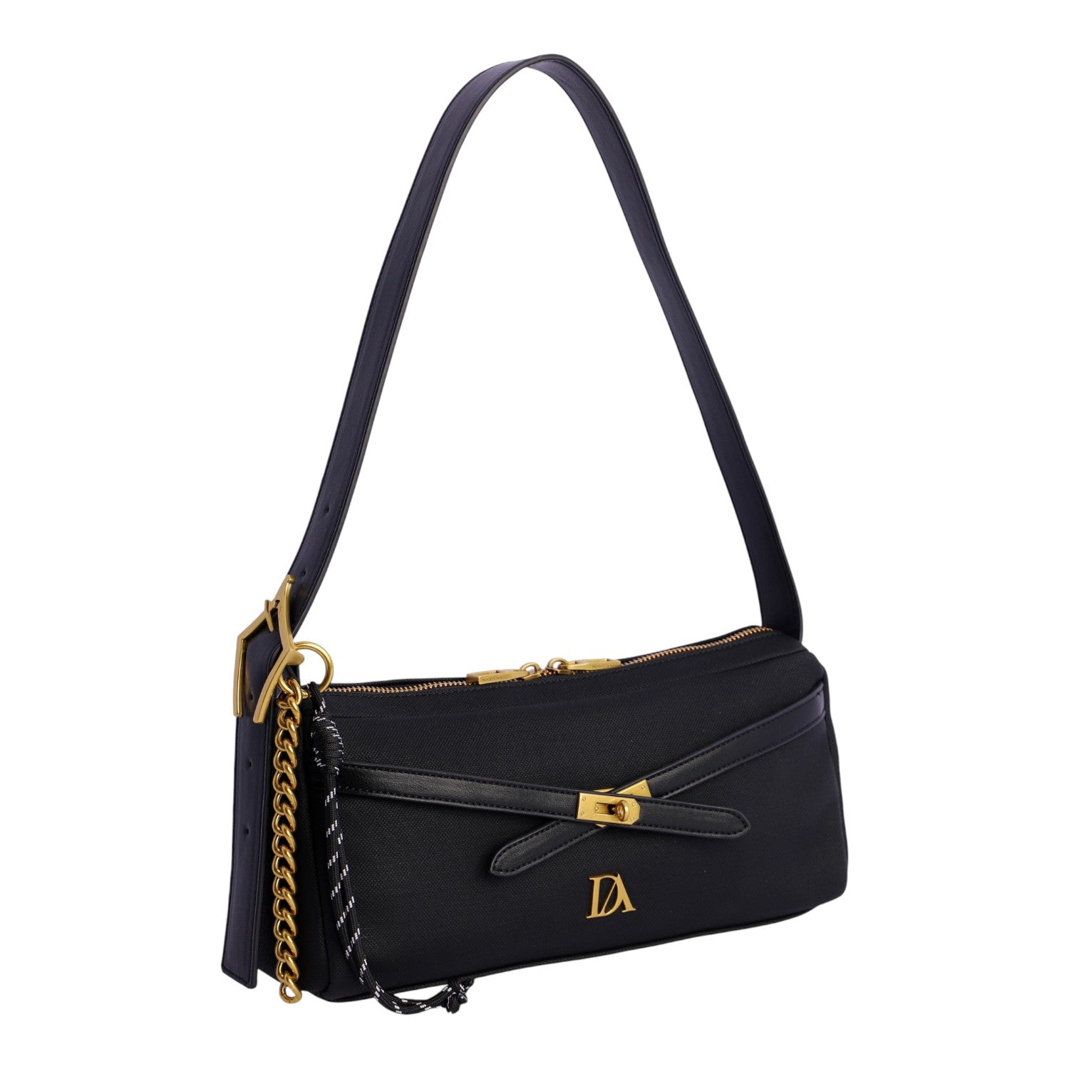 Bolso baguette Don Algodon Mistic Negro - KimondoShop