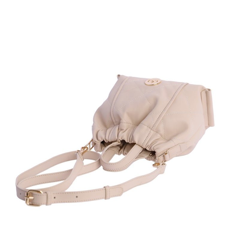 Bolso bombonera Don Algodon Corina blanco roto - KimondoShop