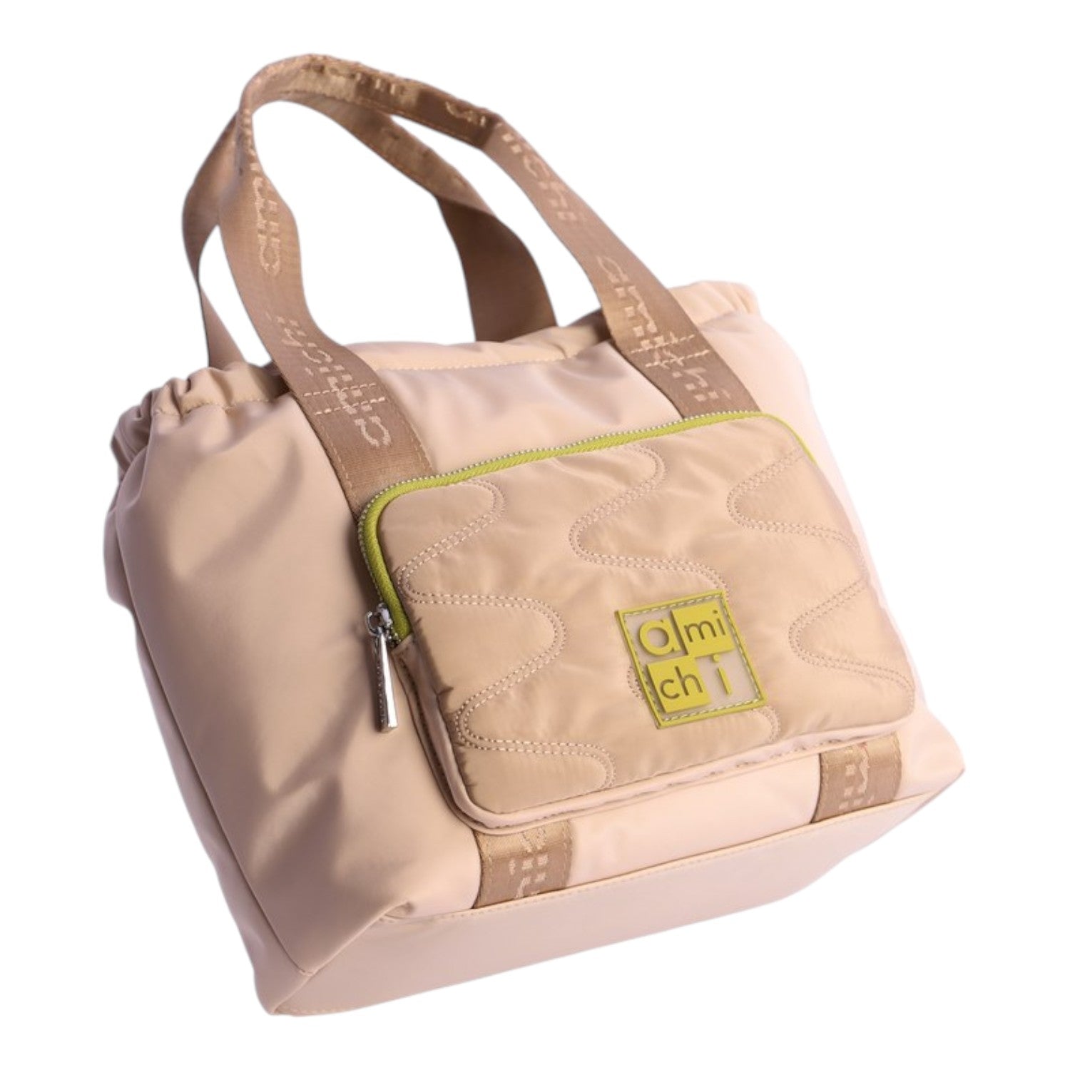 Bolso bowling Amichi Ripple Beige - KimondoShop