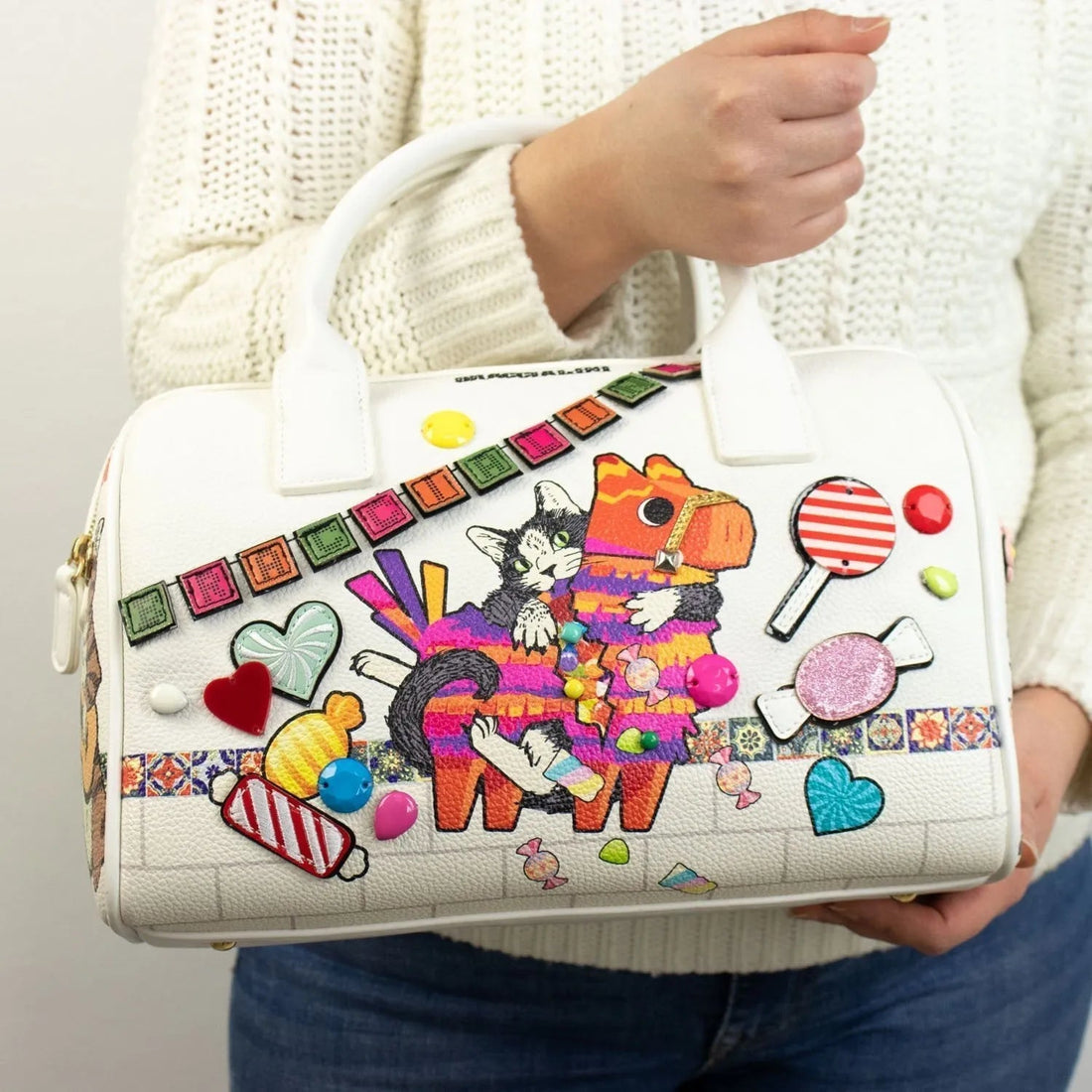 Bolso bowling Braccialini All Round Piñata - KimondoShop