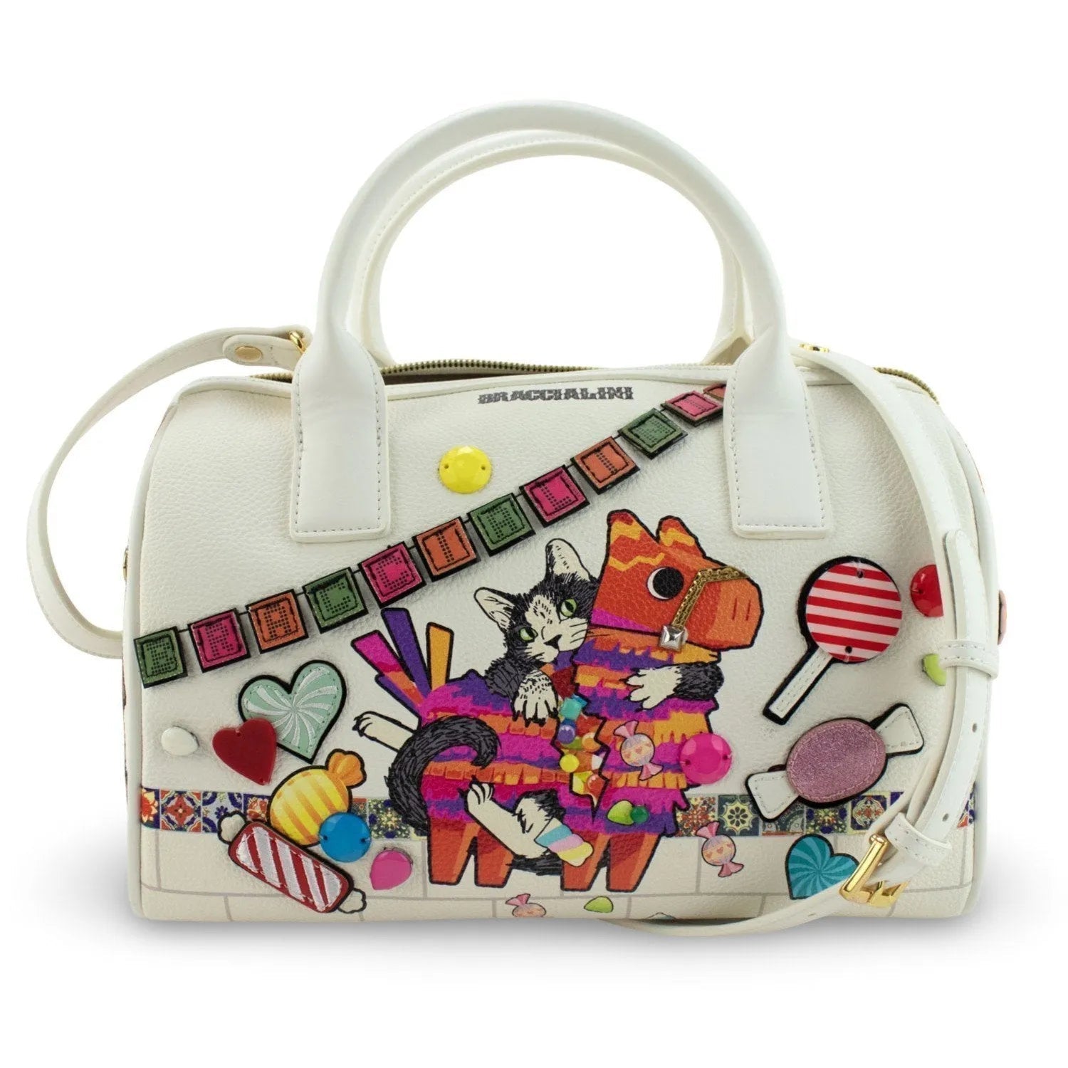 Bolso bowling Braccialini All Round Piñata - KimondoShop