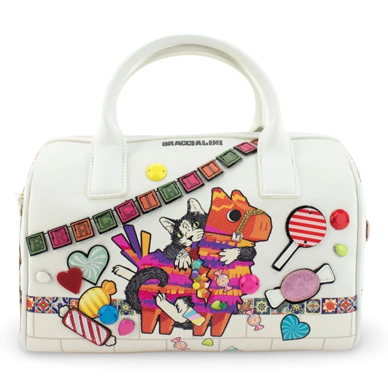 Bolso bowling Braccialini All Round Piñata - KimondoShop