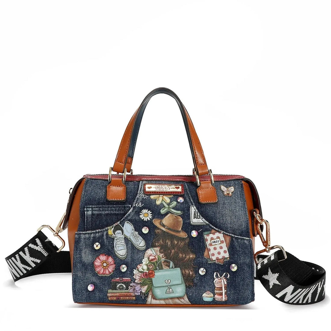 Bolso bowling Denim Nikky World - KimondoShop