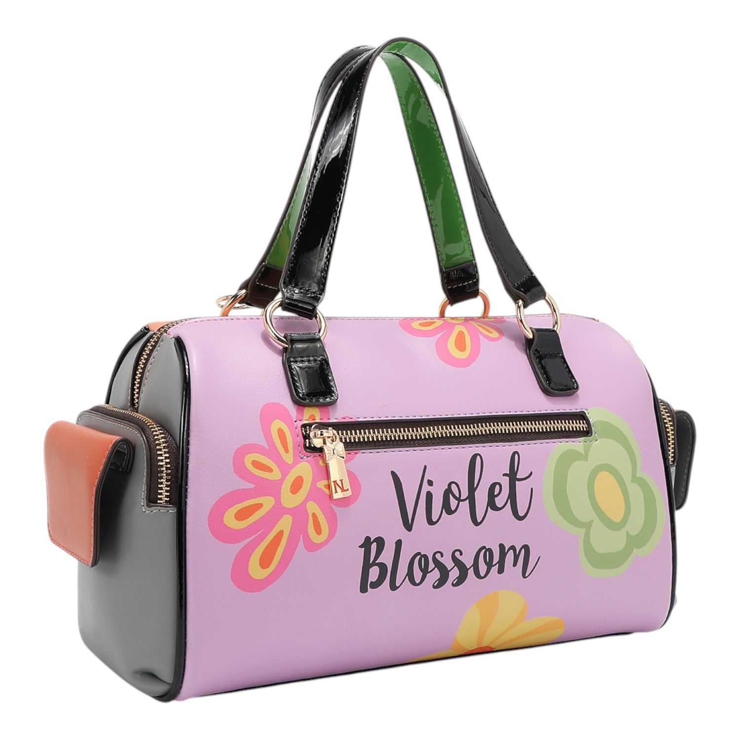 Bolso bowling Nicole Lee Violet Blossom - KimondoShop