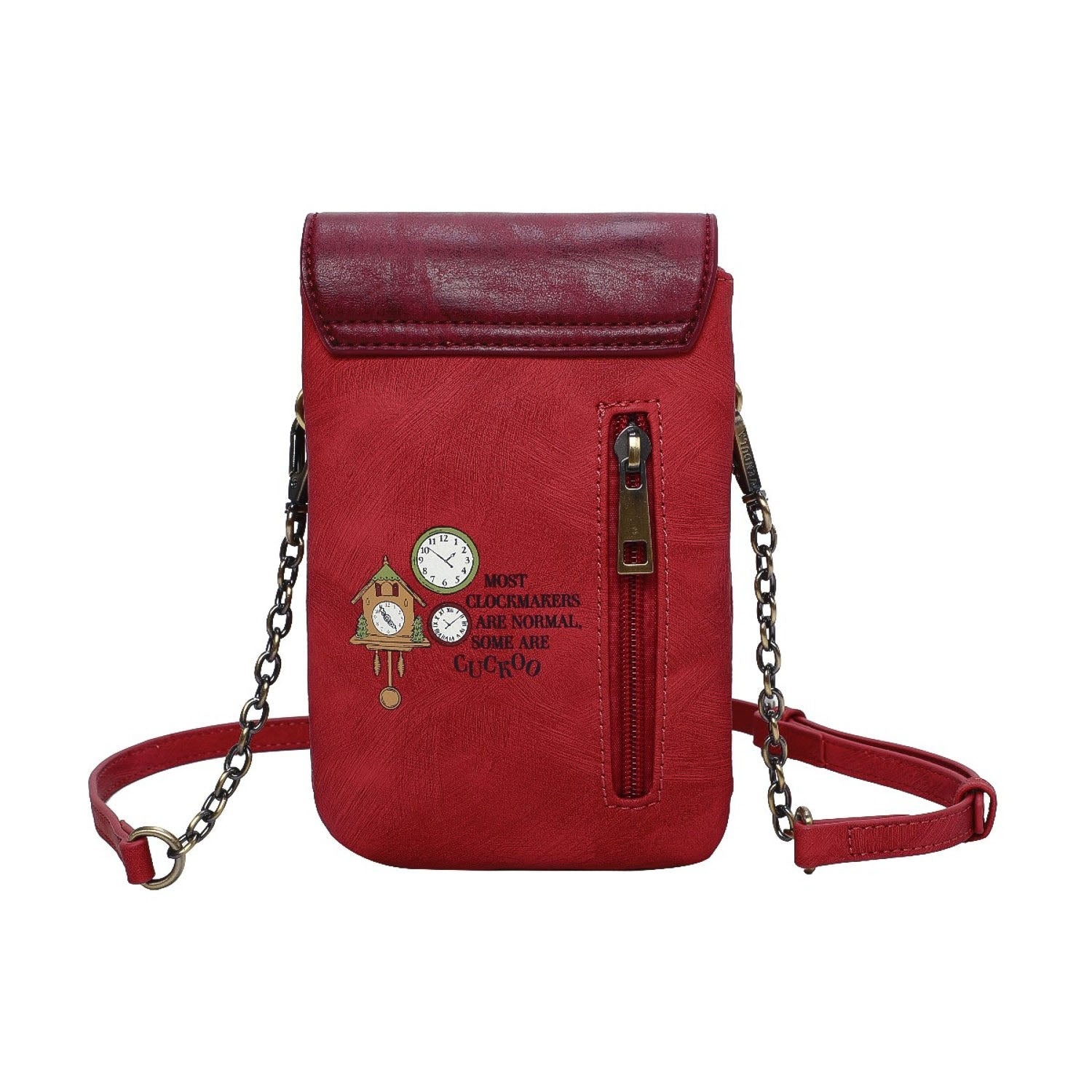 Bolso Clutch para teléfono Vendula Tick Tock Clock Shop - KimondoShop