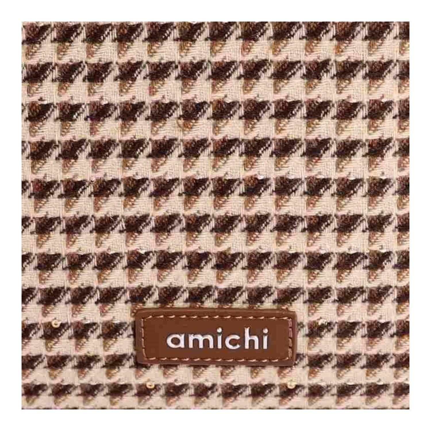 Bolso de hombro Amichi Beat Marrón - KimondoShop