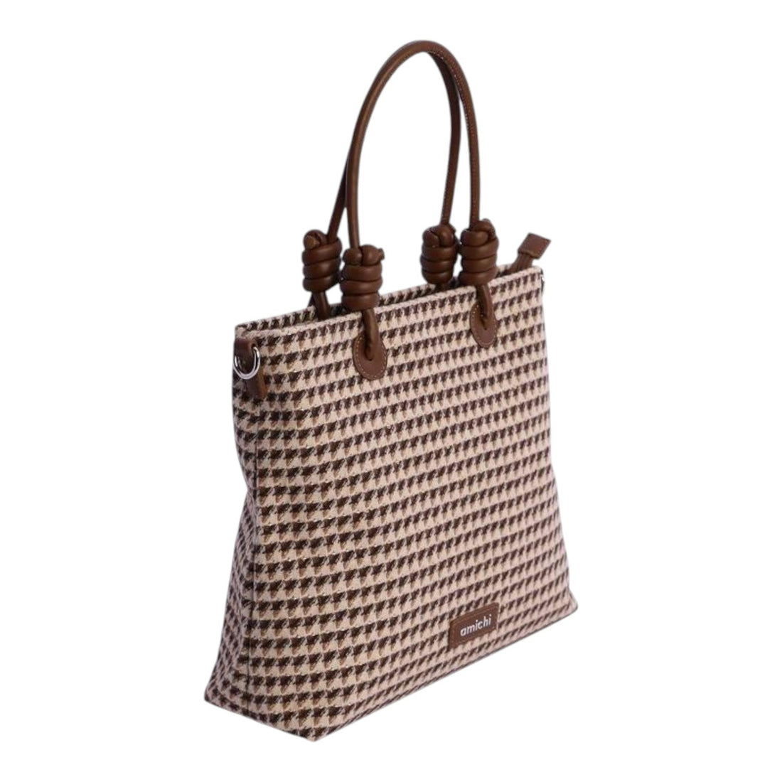 Bolso de hombro Amichi Beat Marrón - KimondoShop